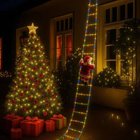 MERRAVIXA – Decorative Climbing Santa Light for Magical Christmas Charm