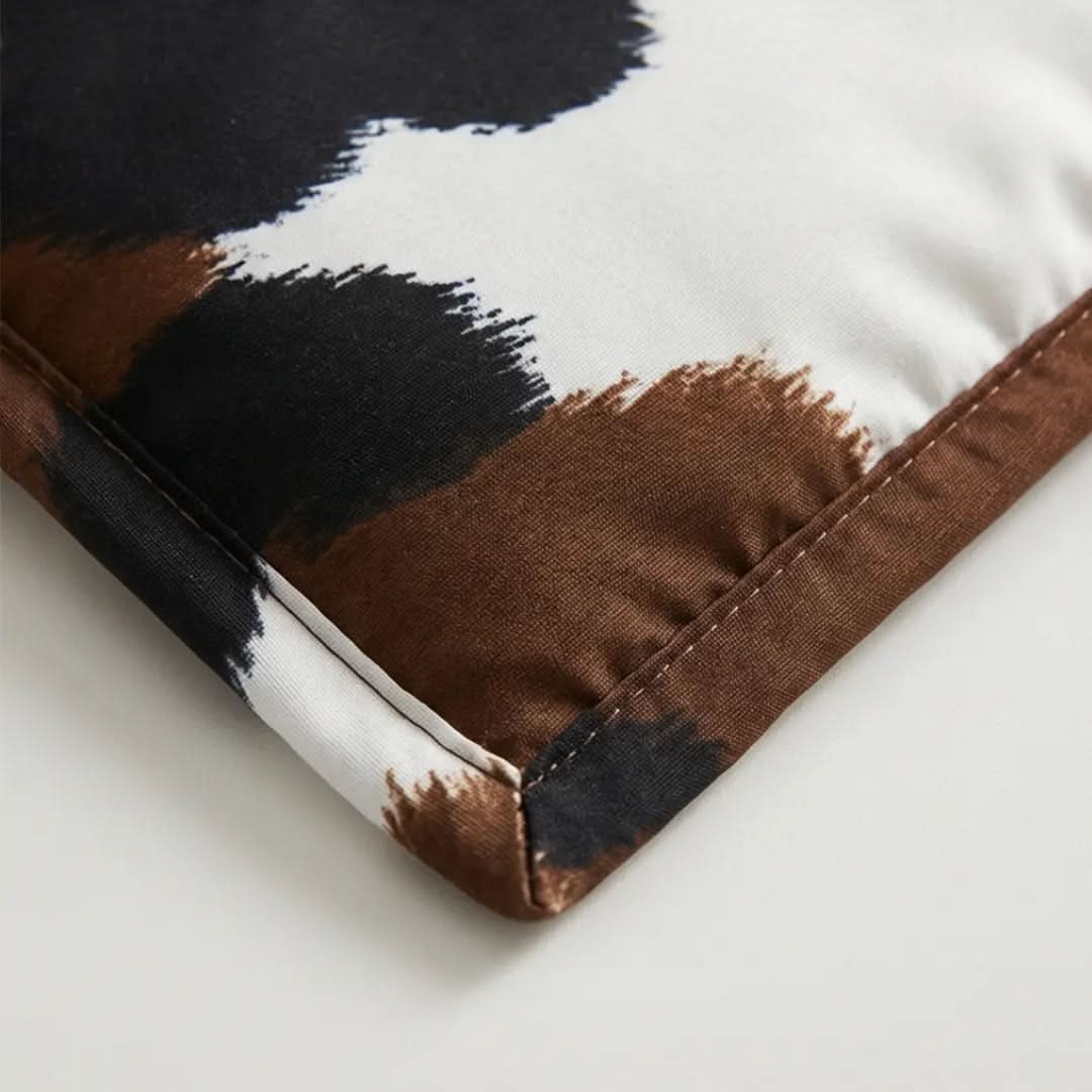 MOOSELIXA – Cow Print Blanket Set