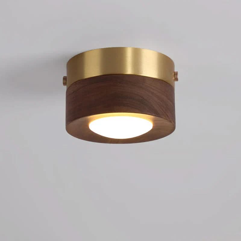 Walnora - Luz de Teto LED em Nogal