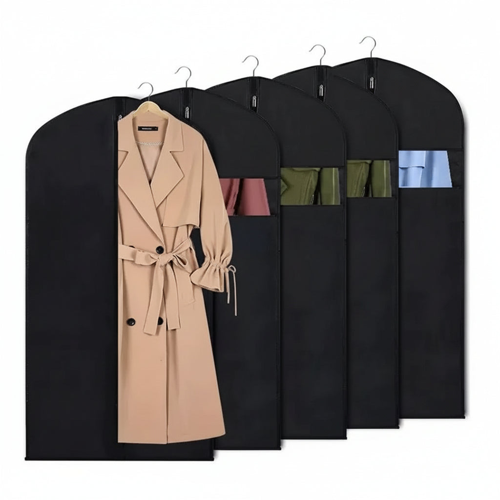 COVERNEST – Lot de 10 housses de rangement pour vêtements avec fenêtre