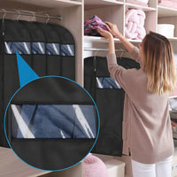 COVERNEST – Lot de 10 housses de rangement pour vêtements avec fenêtre