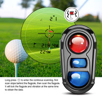 RANGEVORA – Télémètre laser de golf professionnel avec compensation de pente