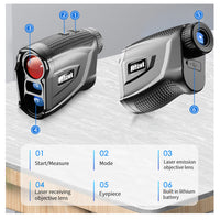 RANGEVORA – Télémètre laser de golf professionnel avec compensation de pente