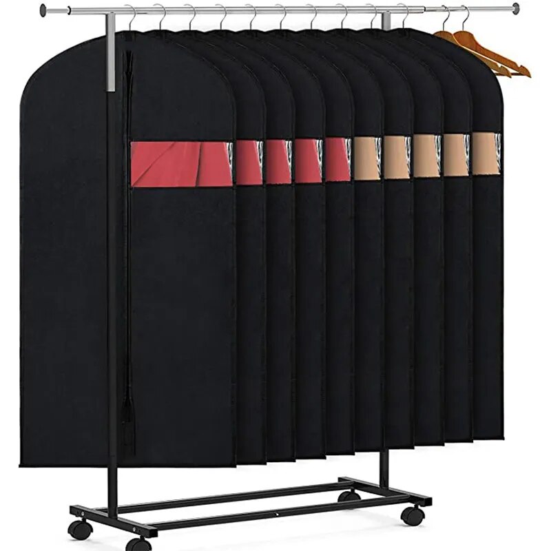 COVERNEST – Lot de 10 housses de rangement pour vêtements avec fenêtre
