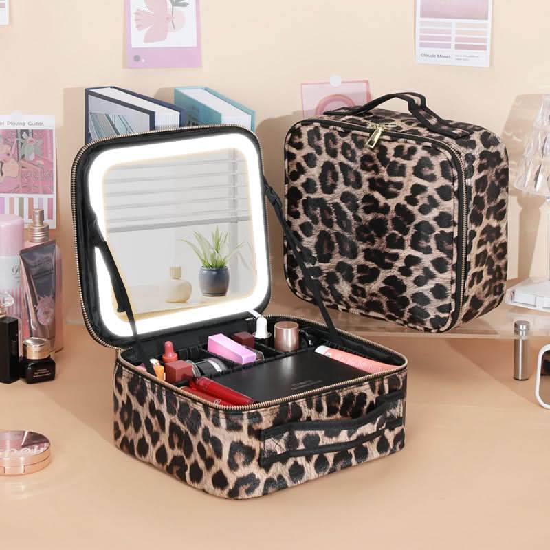 GLOWTOTE – Neceser cosmético con espejo LED para organizar tus productos de belleza