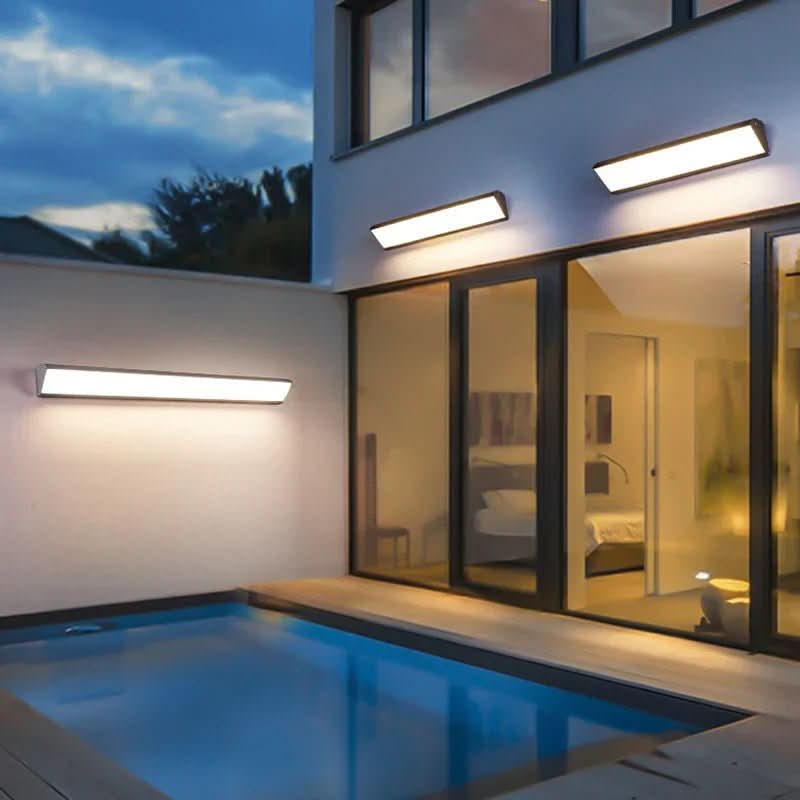 EXOWALL – Lampada da Parete LED Impermeabile per Esterni