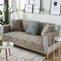 QUILAVORA – Quilted Jacquard Sofa Cover for Elegant Living Rooms