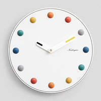VIBRANIXA – Minimalist Wall Clock for Bright and Lively Spaces