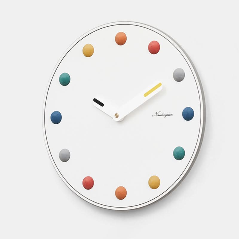 VIBRANIXA – Minimalist Wall Clock for Bright and Lively Spaces