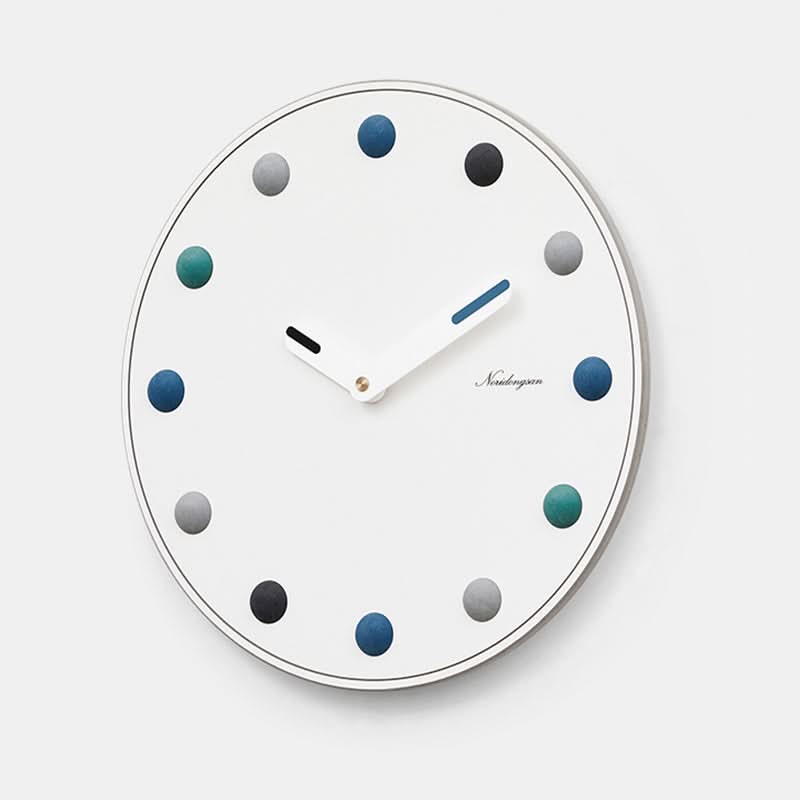 VIBRANIXA – Minimalist Wall Clock for Bright and Lively Spaces
