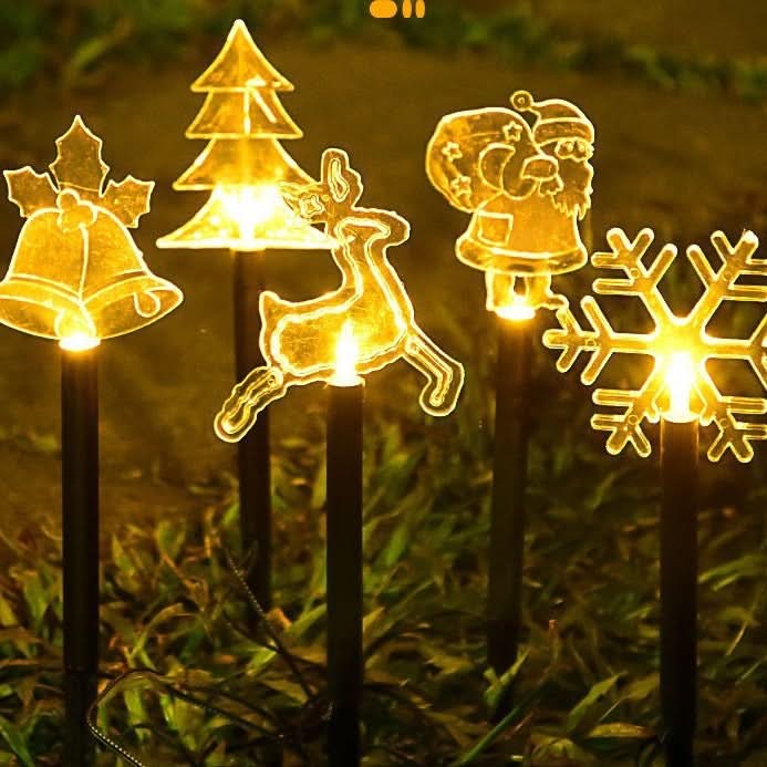 FESTIVEWINK – Holiday Solar Stake Light for Cheerful Outdoor Glow