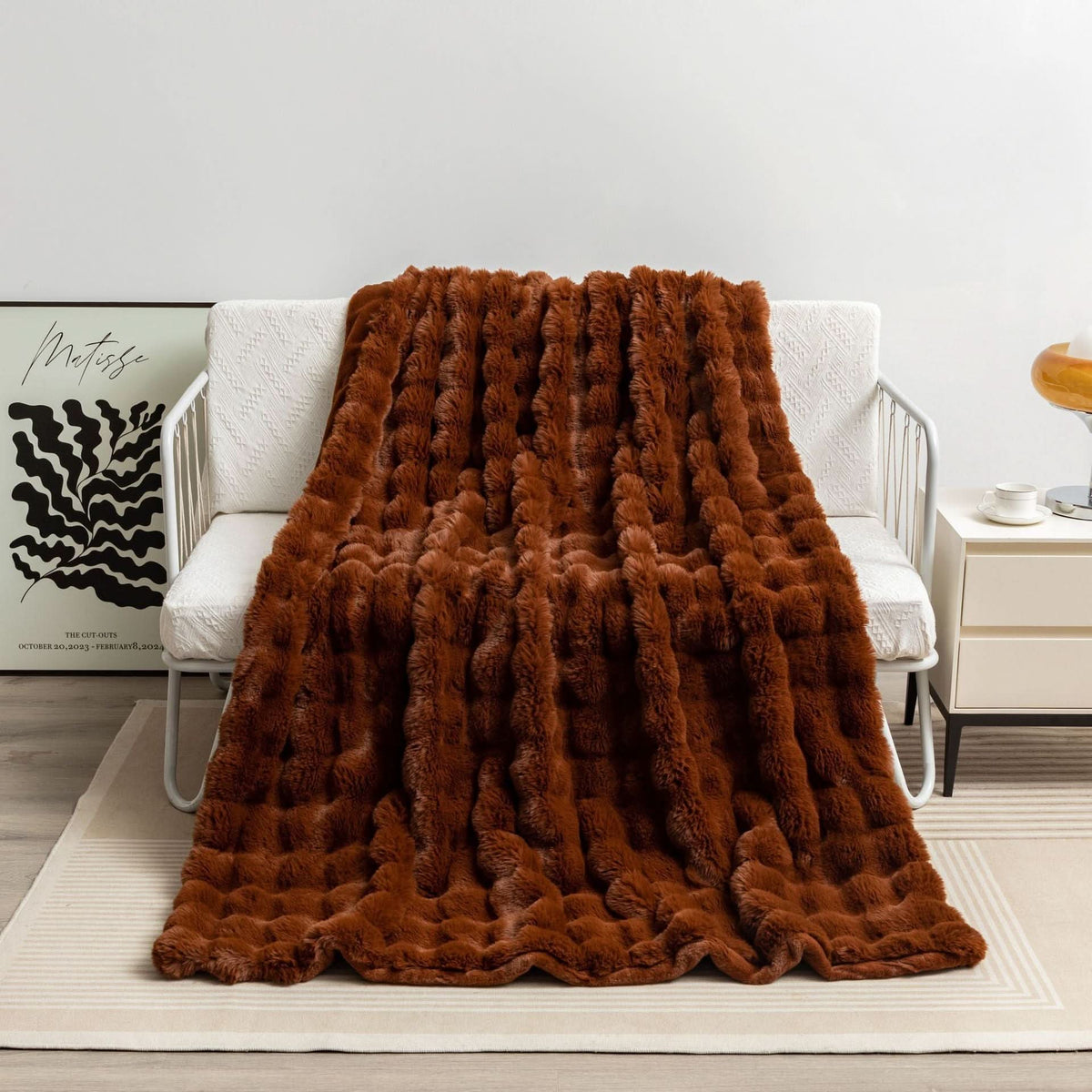 SNUGFROVIA – Coperta reversibile per il letto, per un confortevole calore notturno