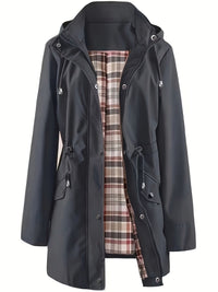 SKYENZA – Parka de cintura ajustada para um estilo preparado para qualquer clima sem esforço