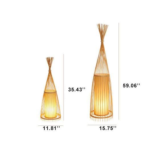 HUTGLOW – Hut Floor Lamp for Striking Warmth