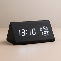 ECOCLOCK – Minimalist Digital Temperature Light Control Clock