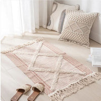 ZENMORAVIA – Tapis marocain bohème à franges pour des espaces chaleureux et accueillants
