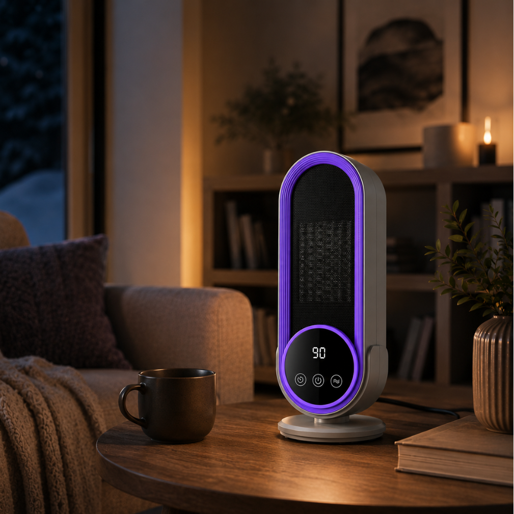 COZYFLARE – Stufa compatta per ambienti caldi e rilassanti