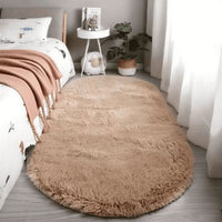 SOFTAVENORA – Alfombra ovalada antideslizante para un hogar confortable