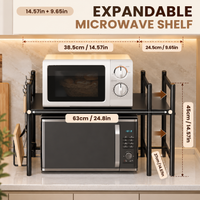 RACKMORIX – Expandable Kitchen Rack for Convenient Storage