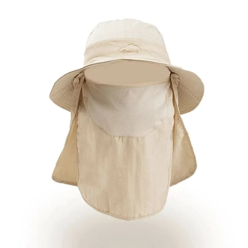 Quick Drying Breathable Fishing Hat for Men & Women - Protective Face Mask, Ideal for Outdoor Activities 8