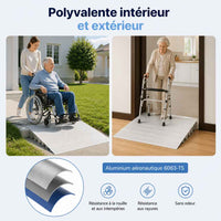 THRESHORA – Rampa per soglia per sedia a rotelle per un facile accesso