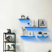 ORGAVENIXA – Retro Floating Wall Shelf for Effortless Space-Saving Storage