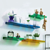 ORGAVENIXA – Retro Floating Wall Shelf for Effortless Space-Saving Storage