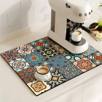 TILEDRIP – Retro Spill Control Coffee Mat