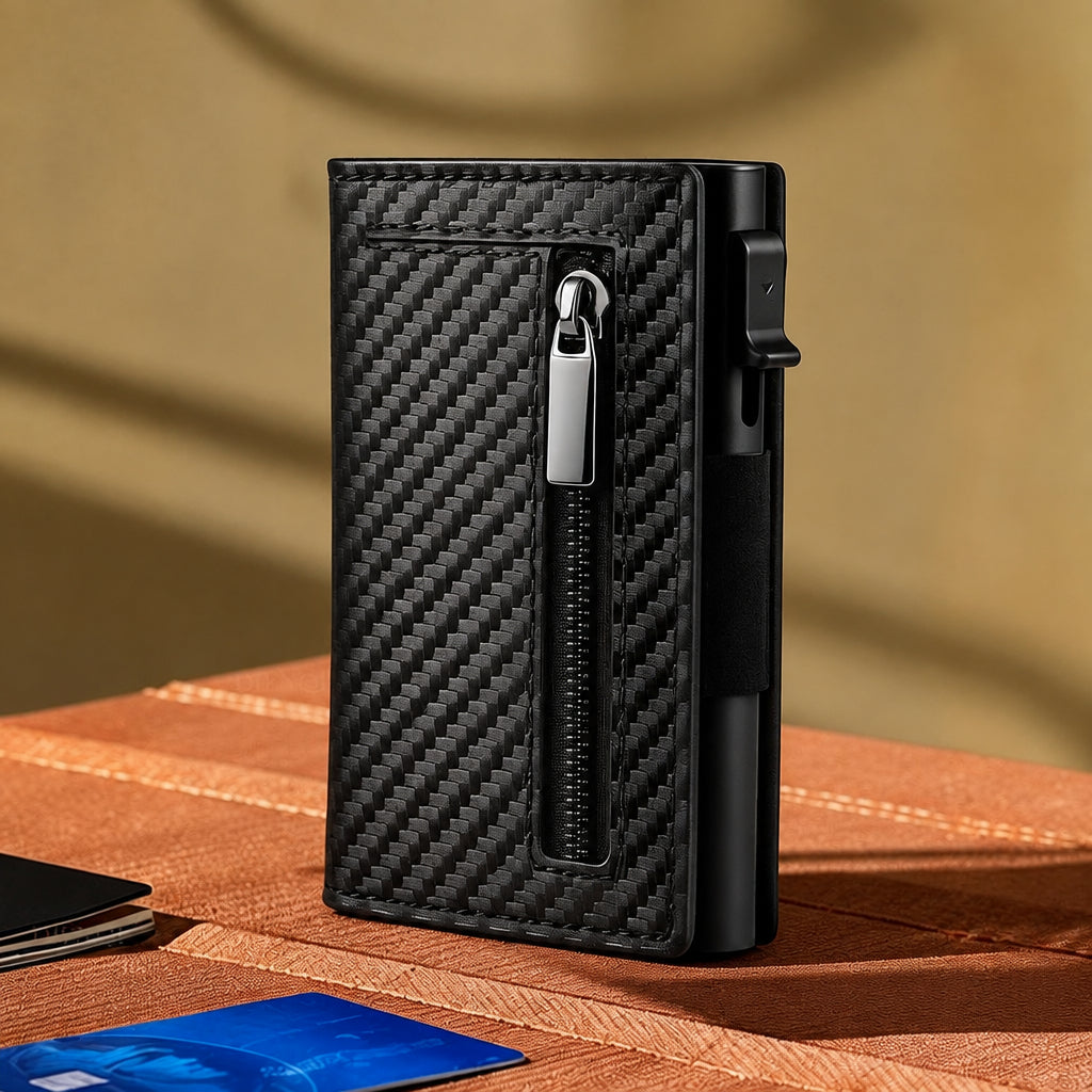 CARDNEX – Cartera delgada con bloqueo RFID para llevarla fácilmente y con seguridad