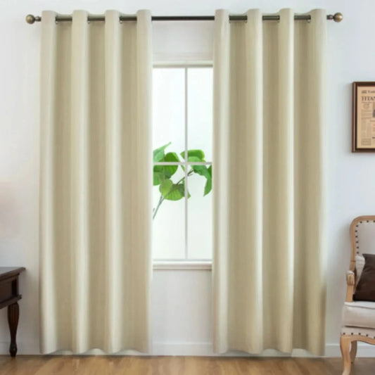 DARKLUX - Modern 100% blackout curtains with thermal coated lining for privacy and comfort