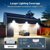 MOTIONFLARE – Faro solare per un'ampia illuminazione esterna