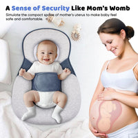 NESTLENAP – Ergonomic Baby Head Support Pillow Cushion