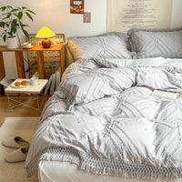 BEDORIXA – Tassel Bedding Set for Refined Bedroom Ambience