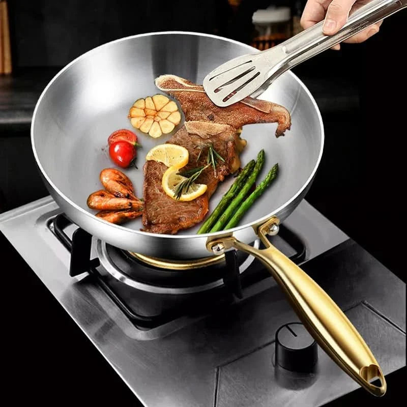 SAVORSTEEL – Stainless Steel Pan for Confident Kitchen Prep