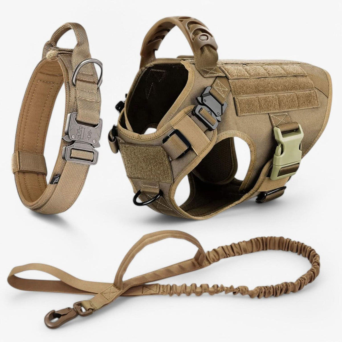 BARKFORCE – Arnês para Cão – Colete de Treino Almofadado e de Controlo Forte