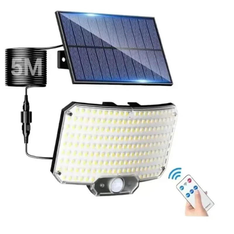 MOTIONFLARE – Faro solare per un'ampia illuminazione esterna