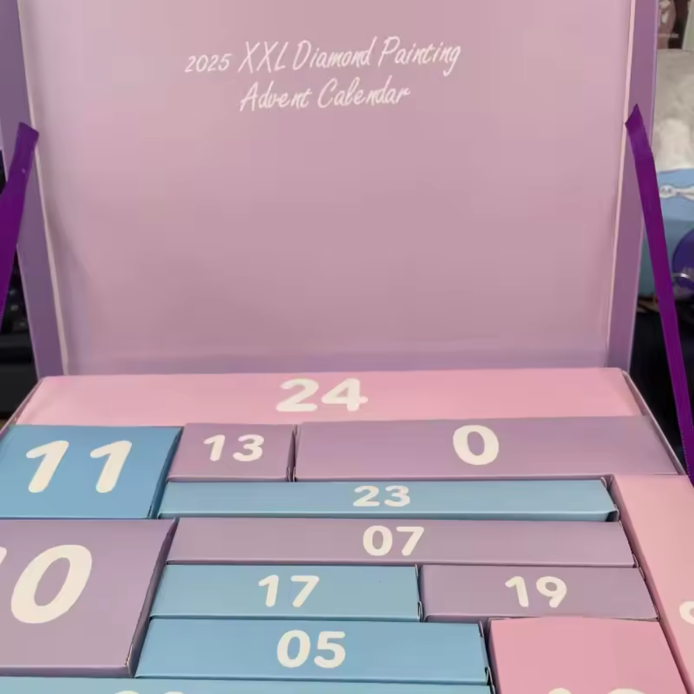 DIAMONDCALM – Diamond Painting Advent Table for Creative Calm
