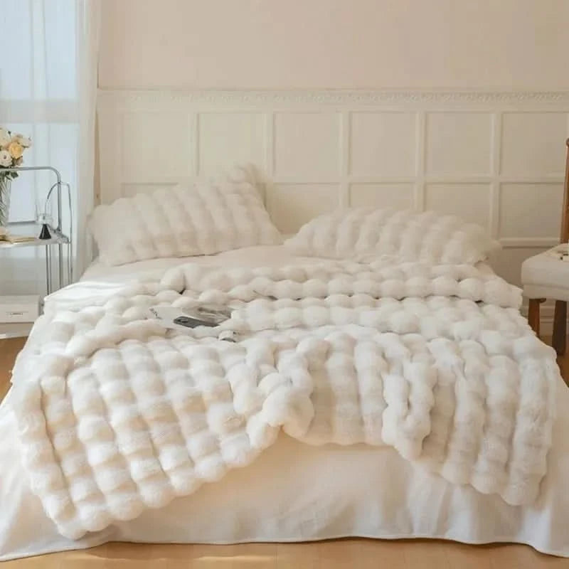 SNUGFROVIA – Coperta reversibile per il letto, per un confortevole calore notturno