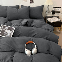 VELVETNIGHT – Juego de ropa de cama de jacquard para una decoración interior dramática