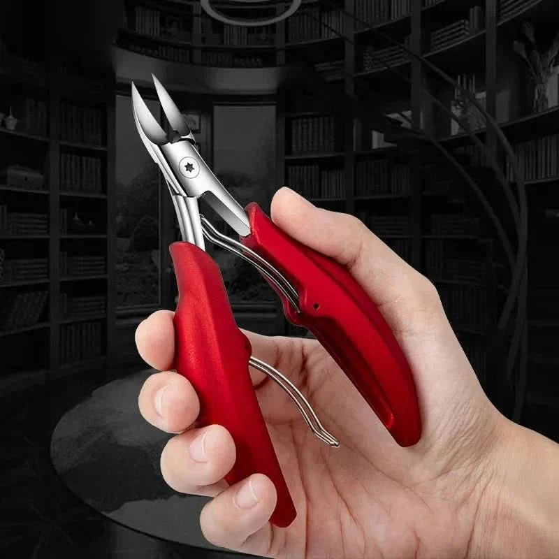SNIPFORCE PRO – Ciseaux ergonomiques épais pour coupe des ongles de pieds