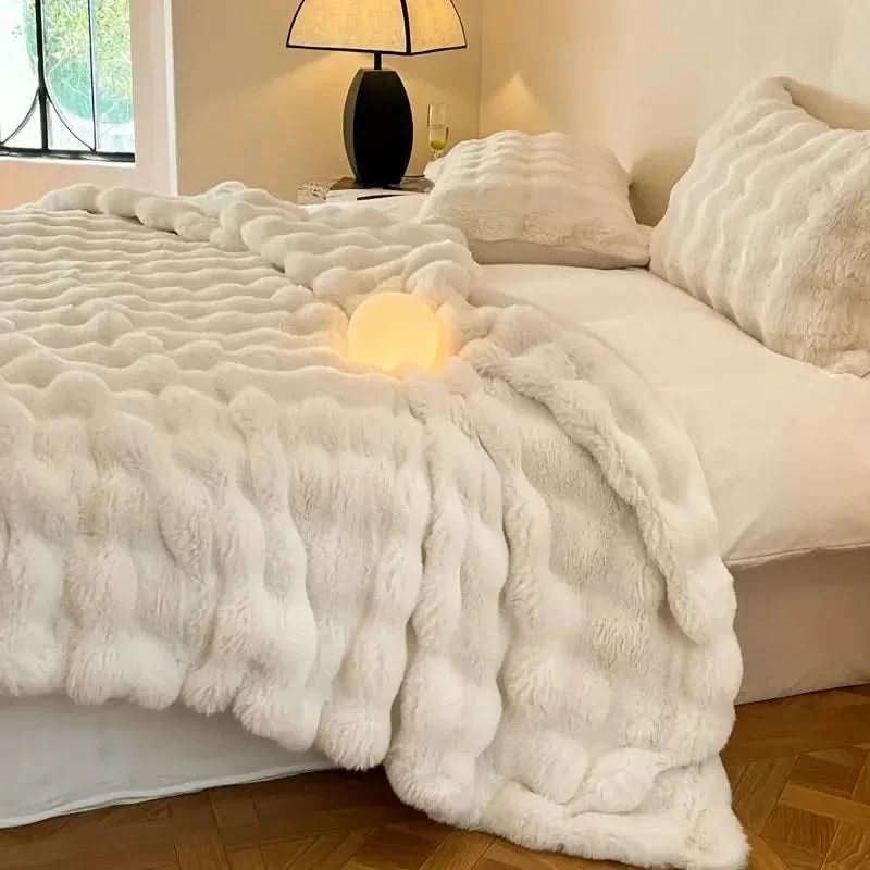 SNUGFROVIA – Coperta reversibile per il letto, per un confortevole calore notturno