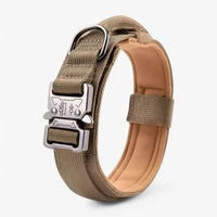 FLEXK9 – Collar táctico para perros – Collar de control acolchado ajustable  