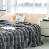 SNUGFROVIA – Coperta reversibile per il letto, per un confortevole calore notturno