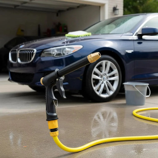 SPRAYTORQ – Hochdruck-Sprühdüse – Verstellbare Gartenspritze für kraftvolle Reinigung von Autos, Gärten und Außenflächen  