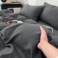 VELVETNIGHT – Juego de ropa de cama de jacquard para una decoración interior dramática