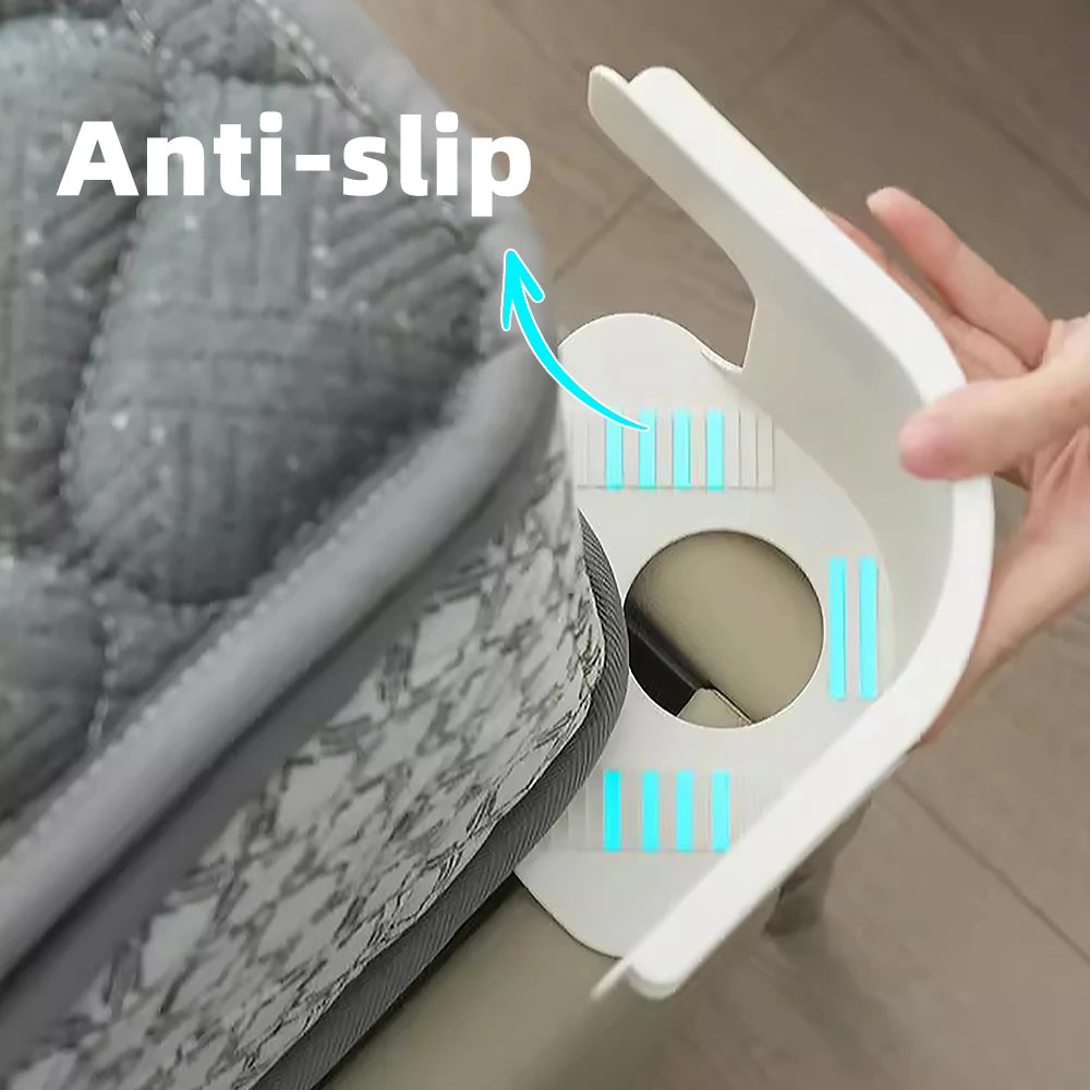 BEDGRIPORA – Attaches-draps de lit dissimulées pour une surface de couchage bien lisse