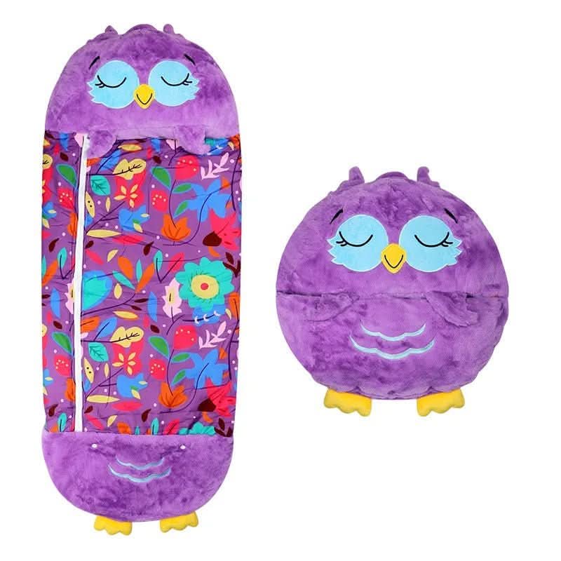 SNUGGLEBUDDY – Sac de couchage peluche 2-en-1 pour enfants