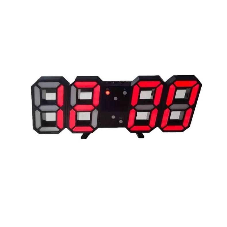 DIGILORA – Ρολόι τοίχου LED 3D για τολμηρή ατμόσφαιρα εσωτερικού χώρου