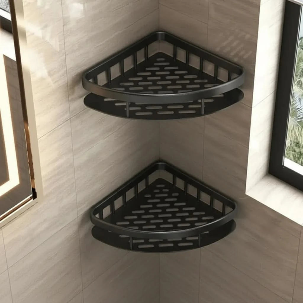 BATHEDGE – Prateleira de casa de banho sem necessidade de perfuração para espaços modernos e organizados