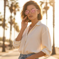 SUNELLE – Gafas de sol de moda con lentes polarizadas y claridad